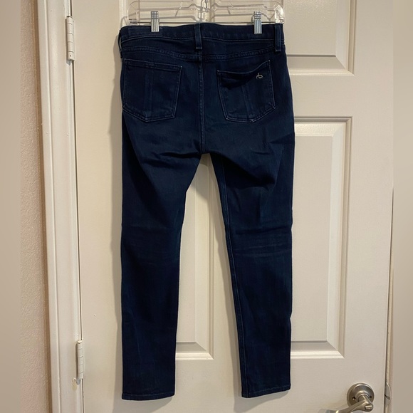 ☘️5 for $40☘️ Rag & Bone Indigo Capri Skinny Jeans Size 27 #W1526U002 - Picture 2 of 15